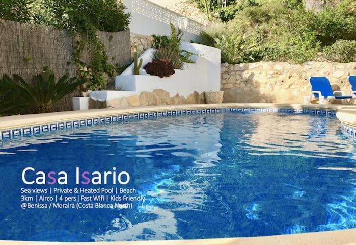 Charming Villa In Montemar With Private, Heated Pool And Sea Views Benissa Exterior photo