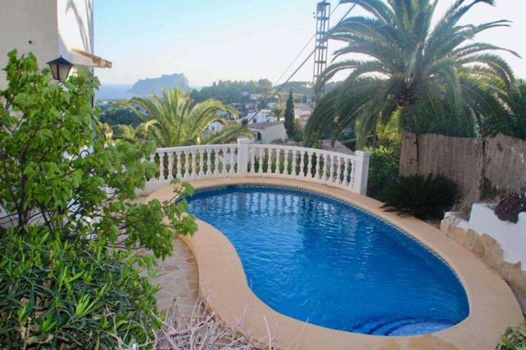 Charming Villa In Montemar With Private, Heated Pool And Sea Views Benissa Exterior photo